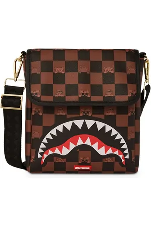 Sprayground Sac porté épaule en cuir