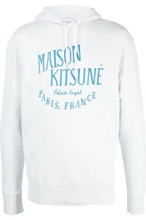 Maison Kitsuné Hoodie en coton à logo imprimé