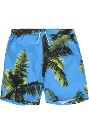 BLUE SKY INN Short de bain à imprimé graphique