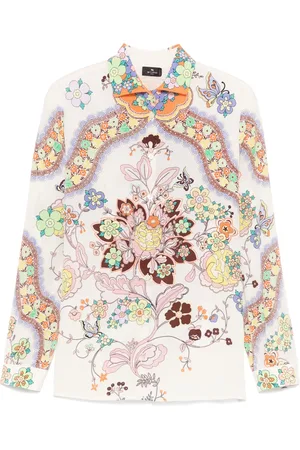 Etro Chemise à fleurs