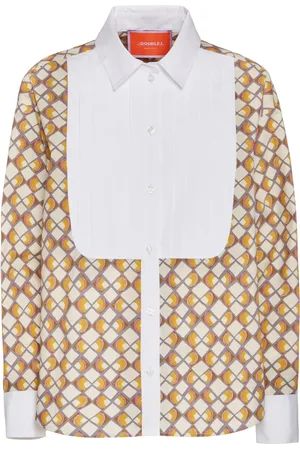 La DoubleJ Chemise à motif géométrique