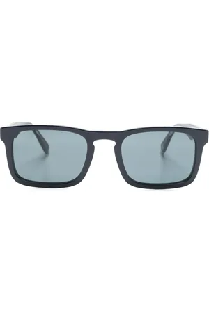 Tommy Hilfiger Lunettes de soleil rectangulaires à détails de rayures
