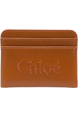 Chloé Porte-cartes à logo brodé