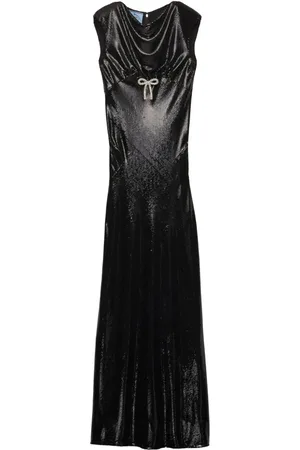 Prada Robe longue à sequins