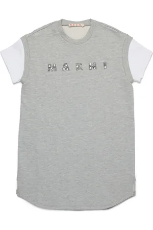Marni Robe à logo appliqué