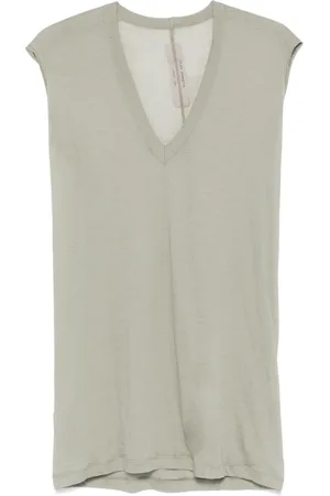 Rick Owens T-shirt à col v profond