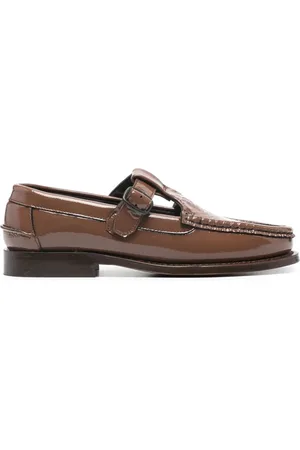 Hereu Mocassins Alber en cuir verni
