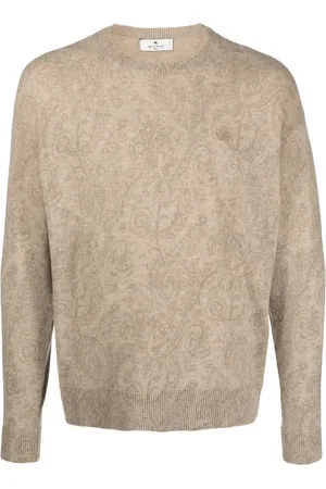 Etro Pull en laine à logo brodé