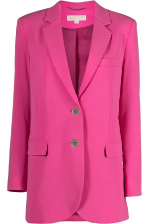 Michael Kors Blazer en laine à simple boutonnage