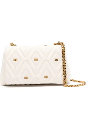 Elisabetta Franchi Petit sac porté épaule à logo