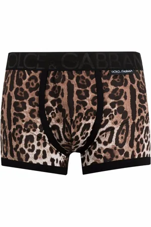 Dolce & Gabbana Boxer à imprimé léopard