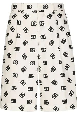 Dolce & Gabbana Short en popeline DG Monogram