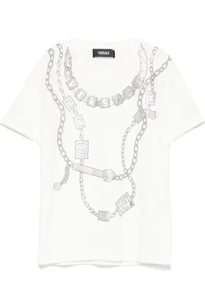 VERSACE T-shirt à logo imprimé