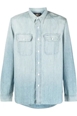 Ralph Lauren Chemise en jean Illinois à boutonnière