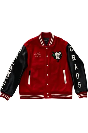 UNDERCOVER Veste teddy Wolf Rose