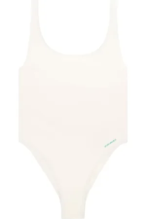 Sporty & Rich Maillot de bain Carla à logo imprimé