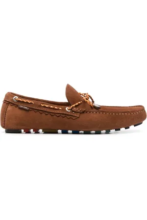 Paul Smith Mocassins en daim à fermeture nouée
