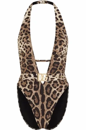 Dolce & Gabbana Maillot de bain à imprimé léopard