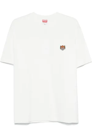 Kenzo T-shirt à motif Lucky Tiger brodé