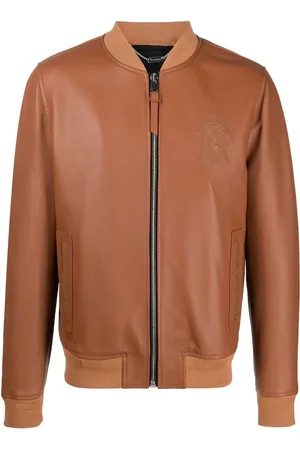 BILLIONAIRE Veste bomber en peau de mouton