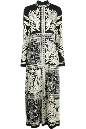 La DoubleJ Robe longue Halle imprimée