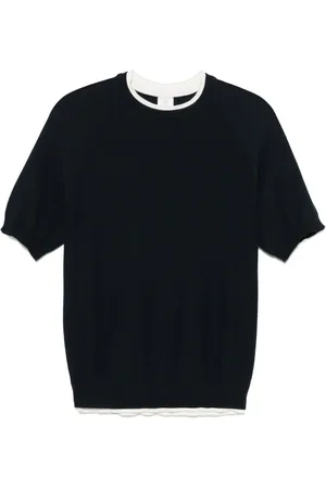 ELEVENTY T-shirt en maille alvéolée