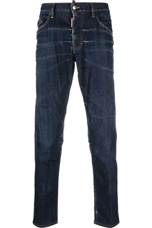 Dsquared2 Jean skinny à effet délavé
