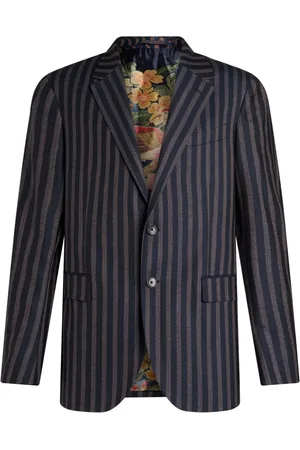 Etro Blazer en laine à rayures
