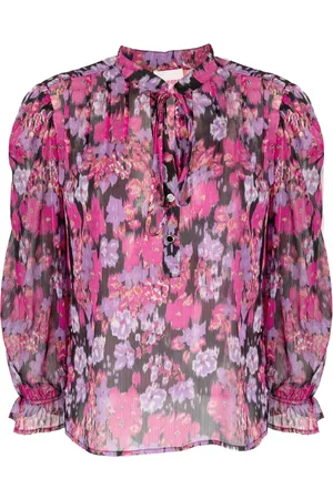 Liu Jo Blouse fleurie à col noué
