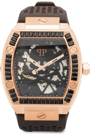 Philipp Plein Montre The Skeleton crystal-accent 44 mm