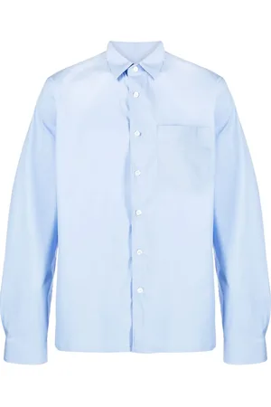 Prada Chemise à logo brodé