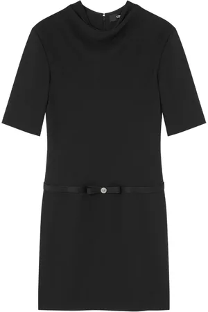 VERSACE Robe courte à col drapé