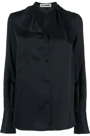Jil Sander Chemise satinée à boutonnière