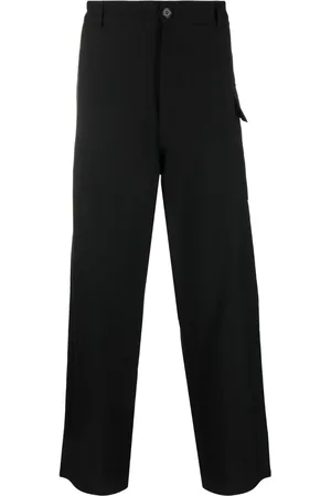 Marni Pantalon en laine vierge à coupe droite