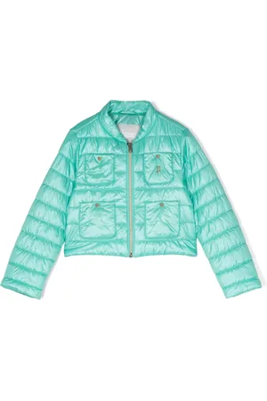 HERNO Veste matelassée à plaque logo