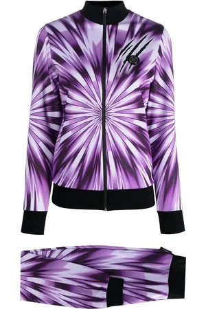 Philipp Plein Survêtement à imprimé tie dye
