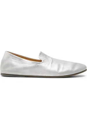 MARSÈLL Mocassins en cuir métallisé