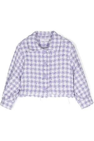 MONNALISA Veste à carreaux vichy