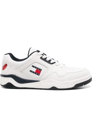 Tommy Hilfiger Baskets en cuir à logo imprimé
