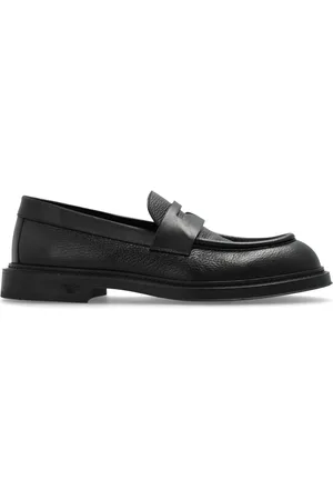 Emporio Armani Mocassins en cuir à entaille penny