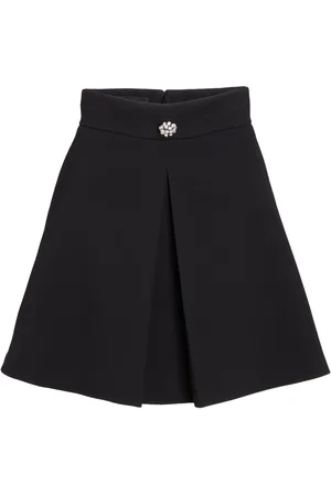 Giambattista Valli Minijupe évasée à boutons décoratifs