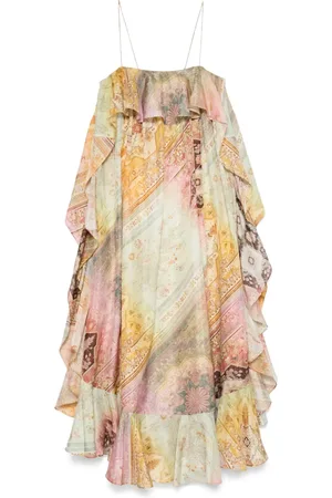 ZIMMERMANN Robe Tallow à coupe longue