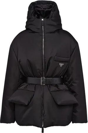 Prada Veste Re-Nylon à capuche