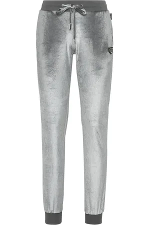 Philipp Plein Pantalon Strass Skull