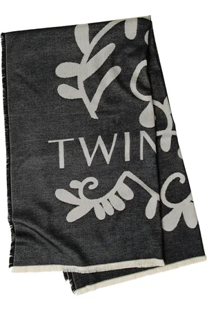 Twin-Set écharpe à logo imprimé