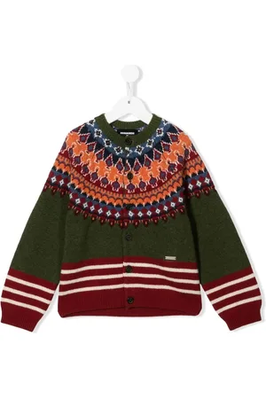 Dsquared2 Cardigan en maille à boutonnière