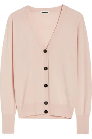 Jil Sander Cardigan en cachemire à col v
