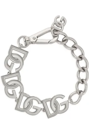 Dolce & Gabbana Bracelet en chaîne à logo DG