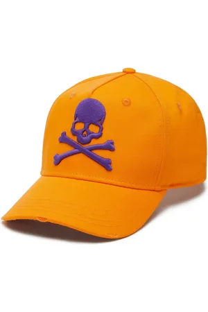 Philipp Plein Casquette en coton à logo brodé