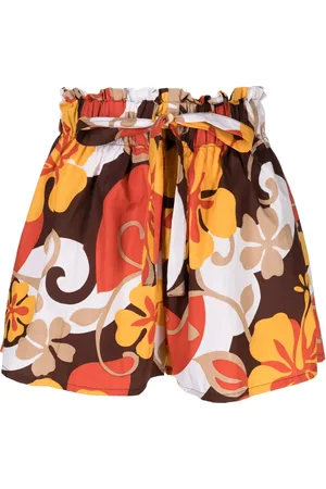 FAITHFULL THE BRAND Short à taille froncée